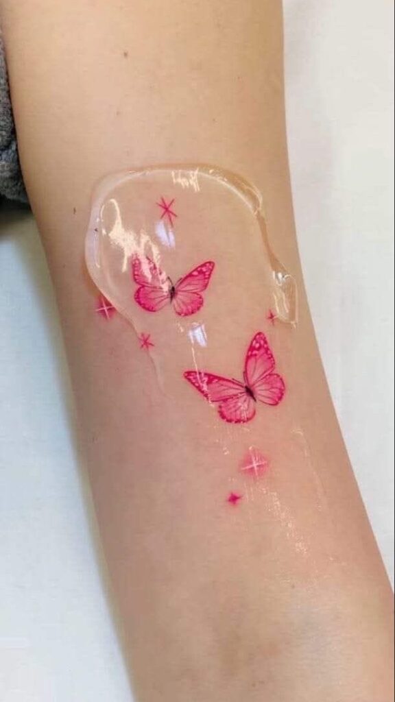IMG_1894 Tatouage de papillon rose